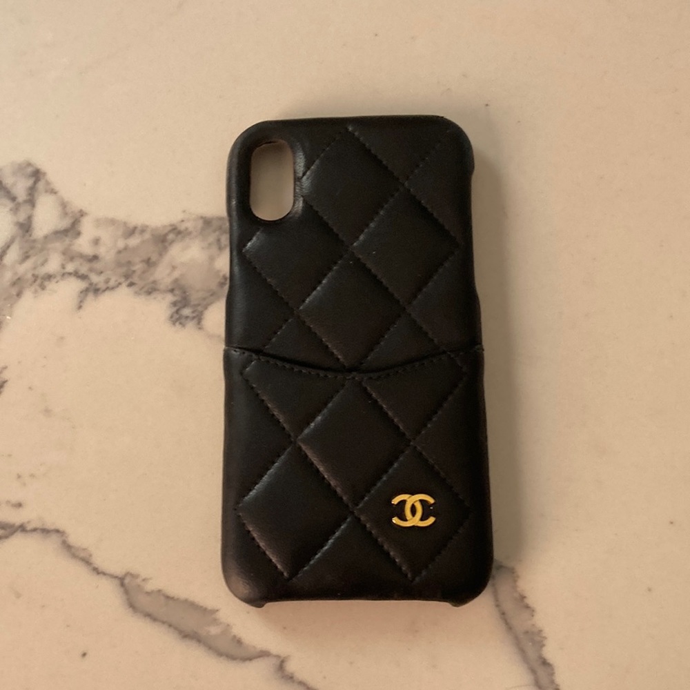 Chanel iPhone X phone case